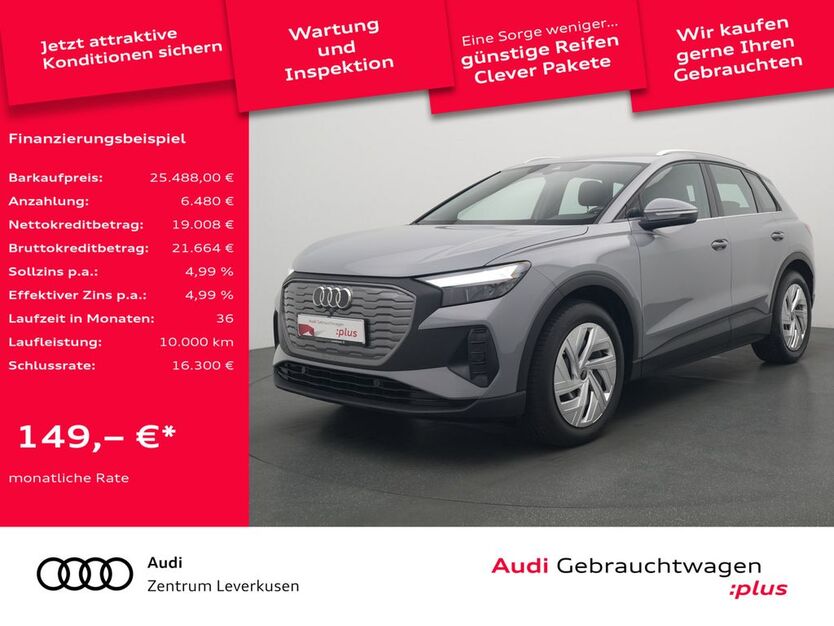 Audi Q4 e-tron 29.979 km 24.980 € Leverkusen 51373
