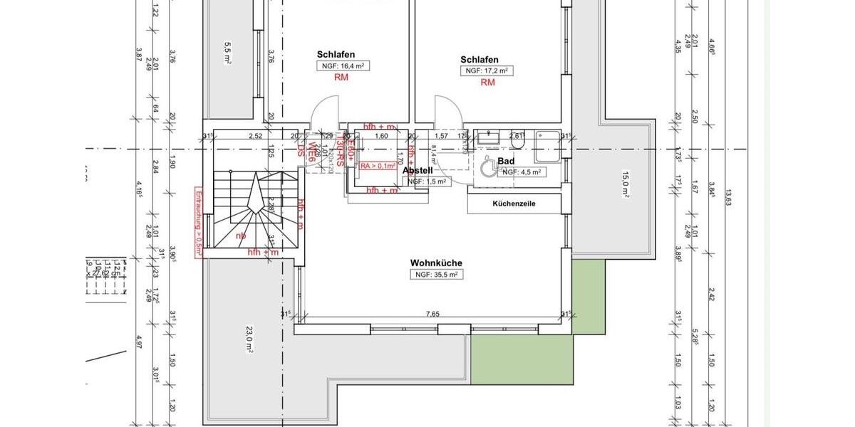 Einfamilienhaus Köln Lindenthal - 3 Zimmer, 95 m&sup2;, 2.193&euro; | Angebot:27596732