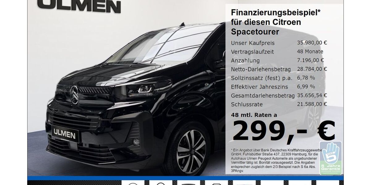 Citroen SpaceTourer 24.908 km 35.980 &euro; Düsseldorf 40233