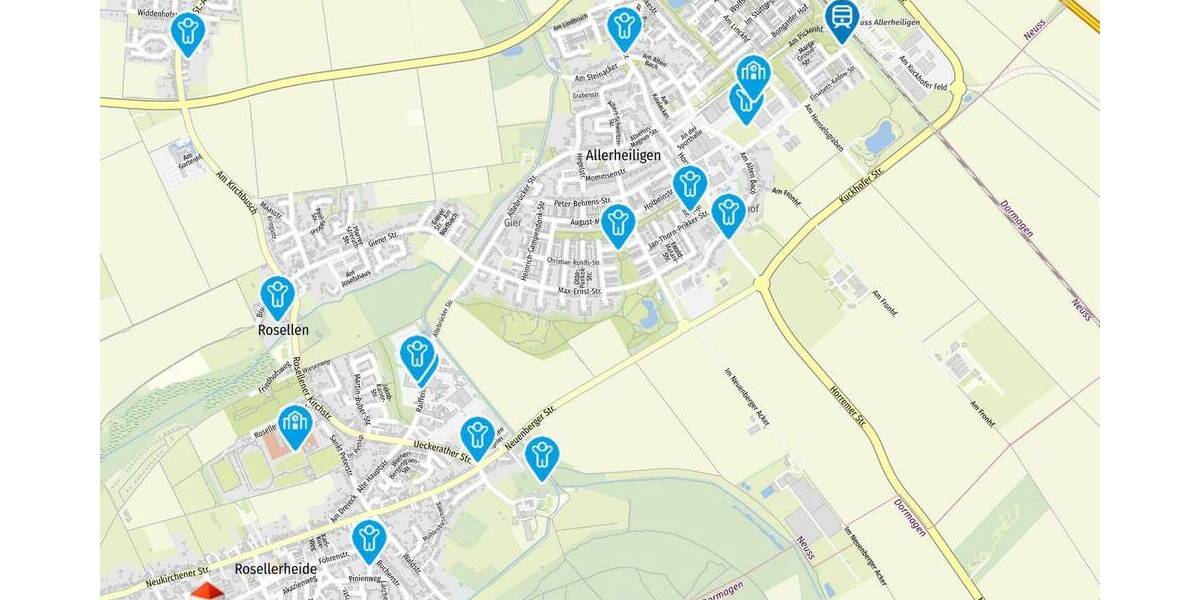 Etagenwohnung Neuss Rosellen - 3 Zimmer, 96 m&sup2;, 319.000&euro; | Angebot:26903784