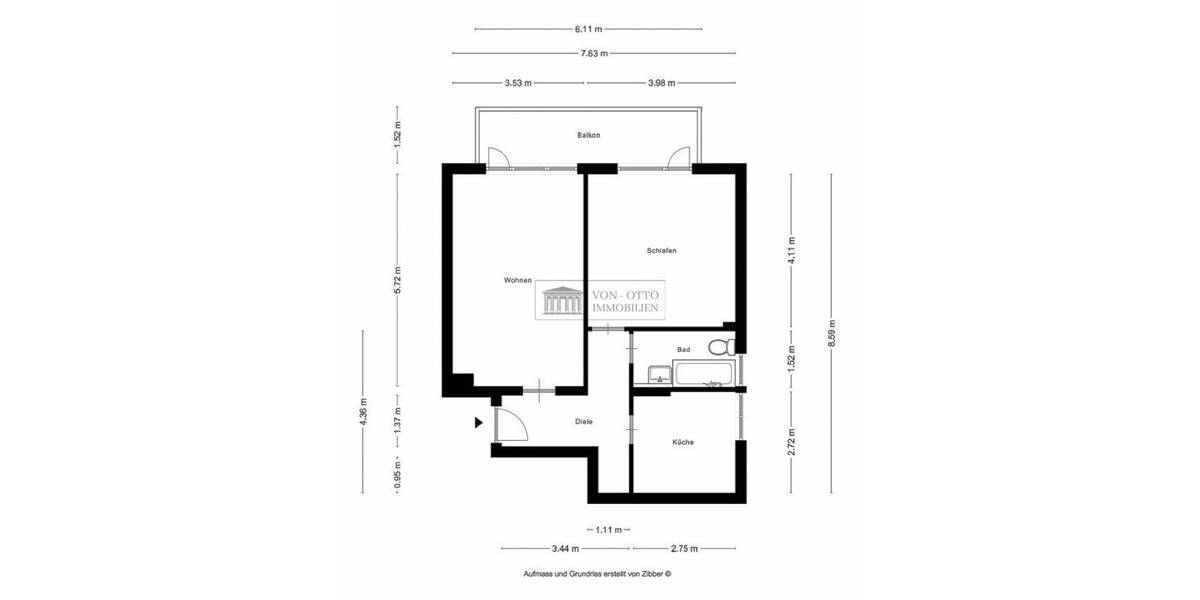 Etagenwohnung Köln Weidenpesch - 2 Zimmer, 60 m&sup2;, 298.999&euro; | Angebot:26555446