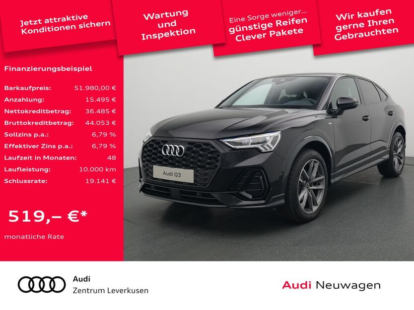 Audi Q3 2.480 km 50.480 € Leverkusen 51373