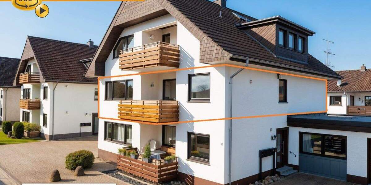 Ihre neue Wohnung: Großzügig, flexibel und mit großem Balkon zum Wohlfühlen! 3 zimmer
