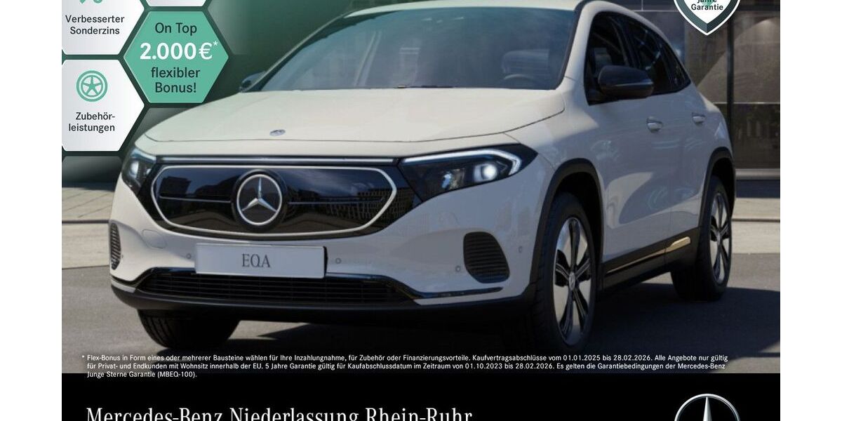 Mercedes-Benz EQA 19.091 km 32.990 € Düsseldorf 40470