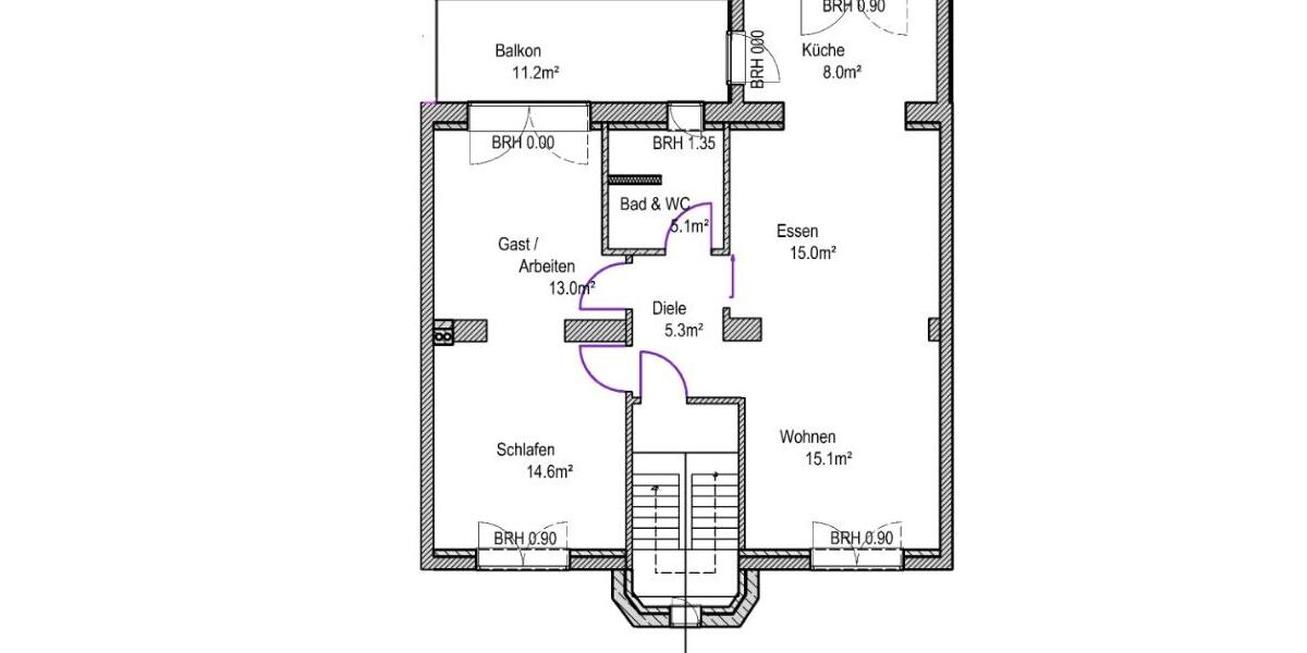 Erdgeschoßwohnung Düsseldorf Heerdt - 3 Zimmer, 85 m&sup2;, 520.000&euro; | Angebot:27002734