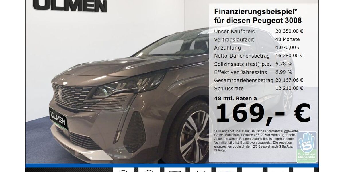 Peugeot 3008 57.500 km 20.350 &euro; Düsseldorf 40233