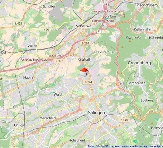 Etagenwohnung Solingen Central - 2 Zimmer, 77 m&sup2;, 1.277&euro; | Angebot:26444001