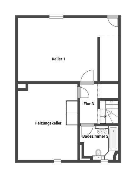 Reihenendhaus Niederkassel Rheidt - 4 Zimmer, 123 m&sup2;, 449.000&euro; | Angebot:23842298