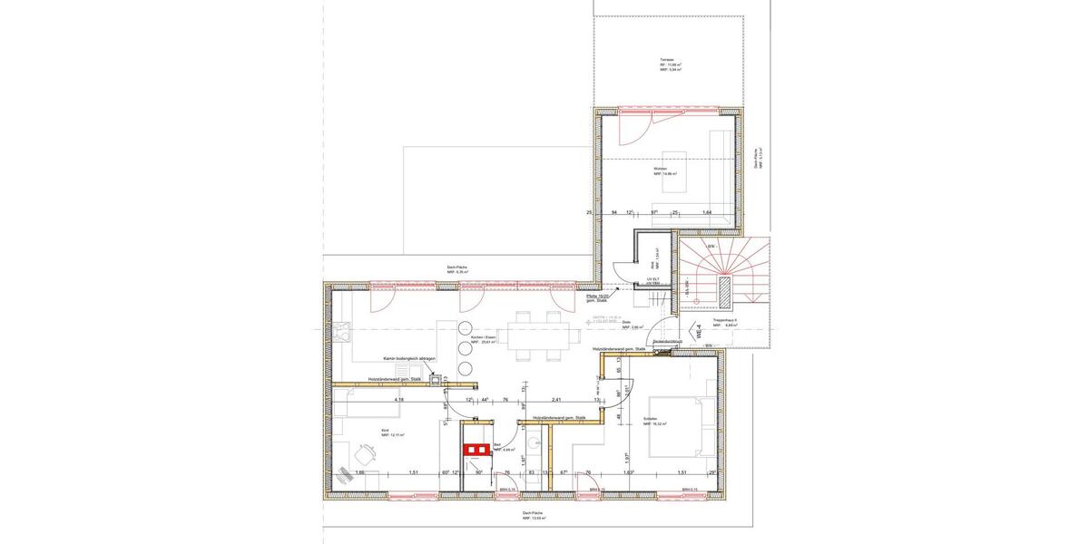 Dachgeschoßwohnung Köln Chorweiler - 3 Zimmer, 85 m&sup2;, 1.660&euro; | Angebot:25439075