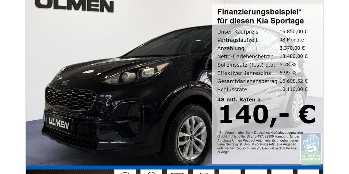Kia Sportage 54.516 km 16.850 &euro; Düsseldorf 40233
