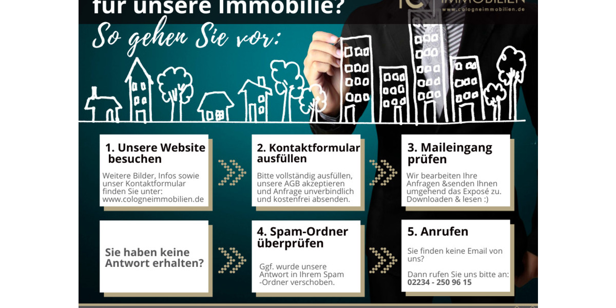 Etagenwohnung Frechen Grube Carl - 3 Zimmer, 86 m&sup2;, 250.000&euro; | Angebot:24027814