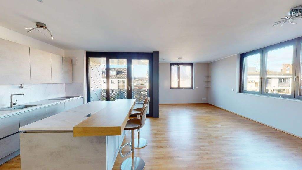 Erftstadt-Lechenich! Top-moderne 3-Zimmer-Mietwohnung mit hohem Wohnkomfort, Loggia und exquisiter Einbauküche im Architektenhaus! (CA 4948) 3 zimmer