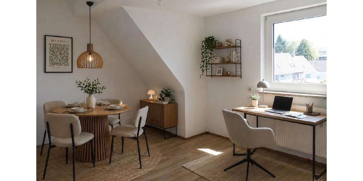 Dachgeschoßwohnung Solingen Wald - 2 Zimmer, 47 m&sup2;, 520&euro; | Angebot:26368670