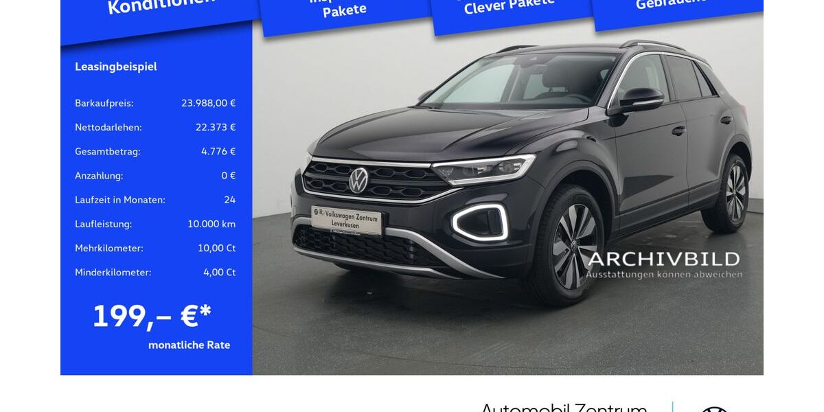 VW T-Roc 24.353 km 23.988 &euro; Leverkusen 51379