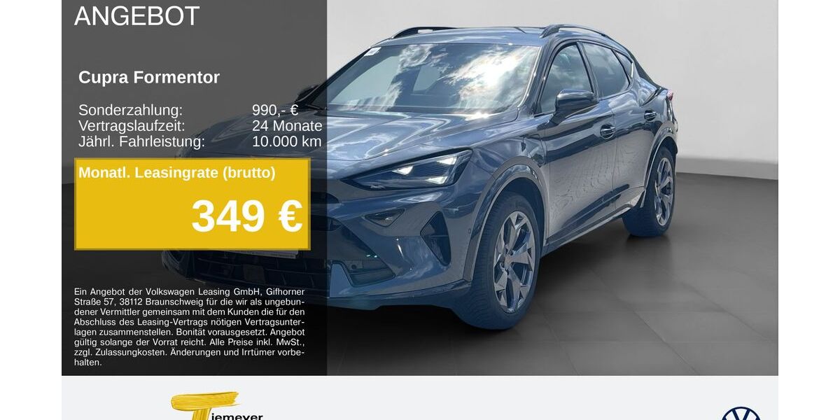 Cupra Formentor 20.116 km 34.520 &euro; Remscheid 42897