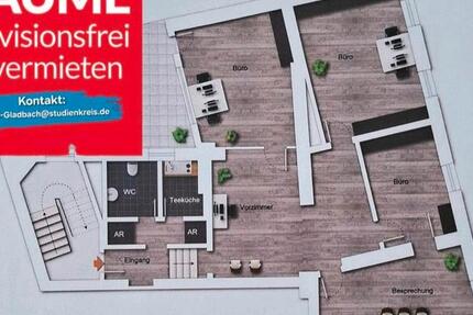 Büro-Schulungsräume in Bergisch Gladbach Innenstadt zimmer