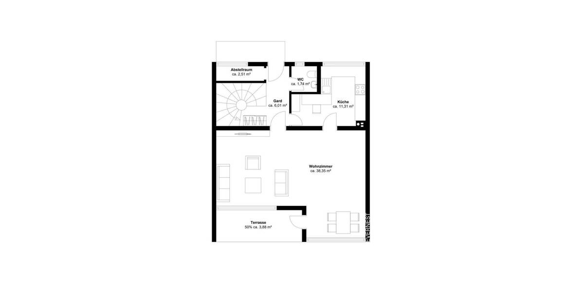 Reihenmittelhaus Bergisch Gladbach Moitzfeld - 5 Zimmer, 124 m&sup2;, 399.000&euro; | Angebot:25471814