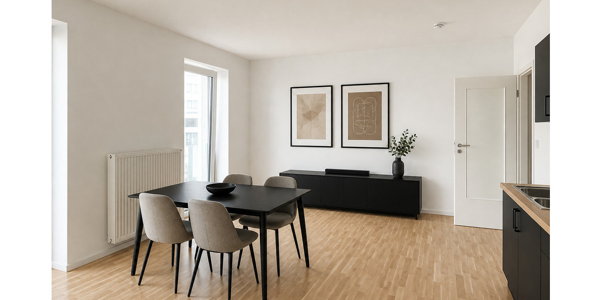 Etagenwohnung Düsseldorf Oberbilk - 2 Zimmer, 55 m&sup2;, 1.200&euro; | Angebot:26408006