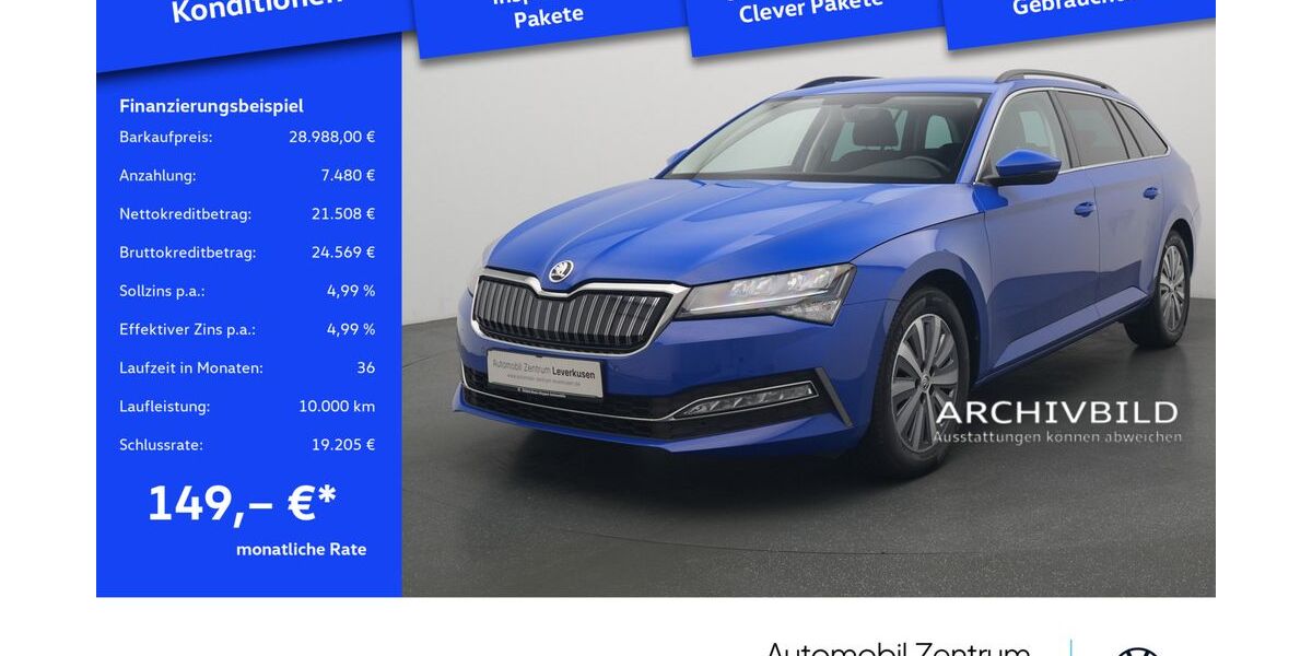 Skoda Superb 17.585 km 28.988 &euro; Leverkusen 51379