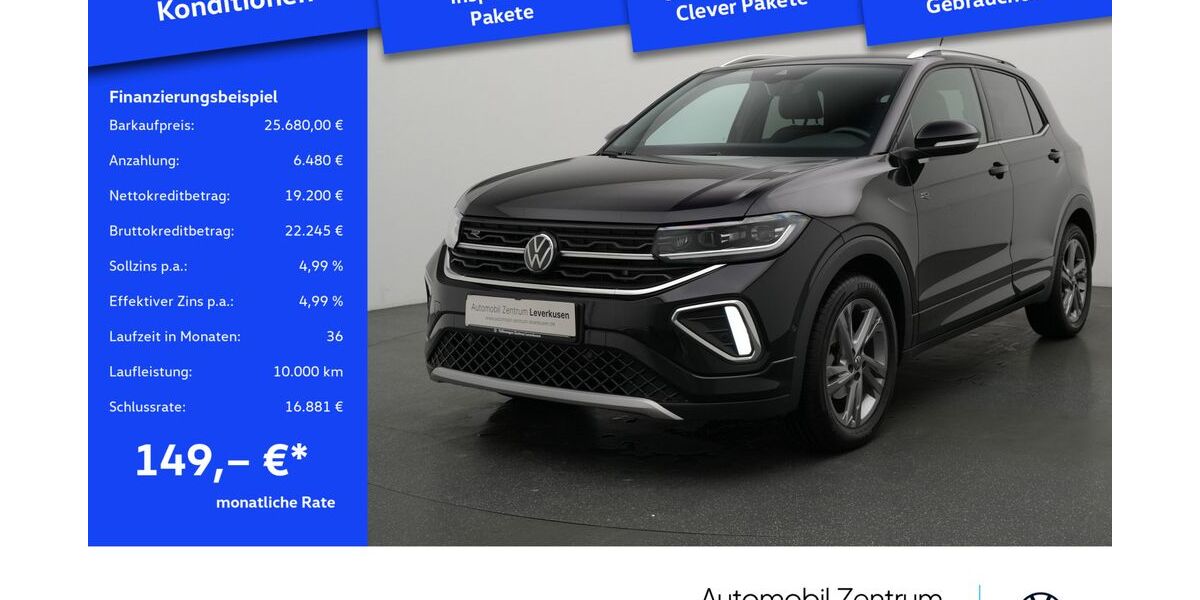 VW T-Cross 18.772 km 25.680 &euro; Leverkusen 51379