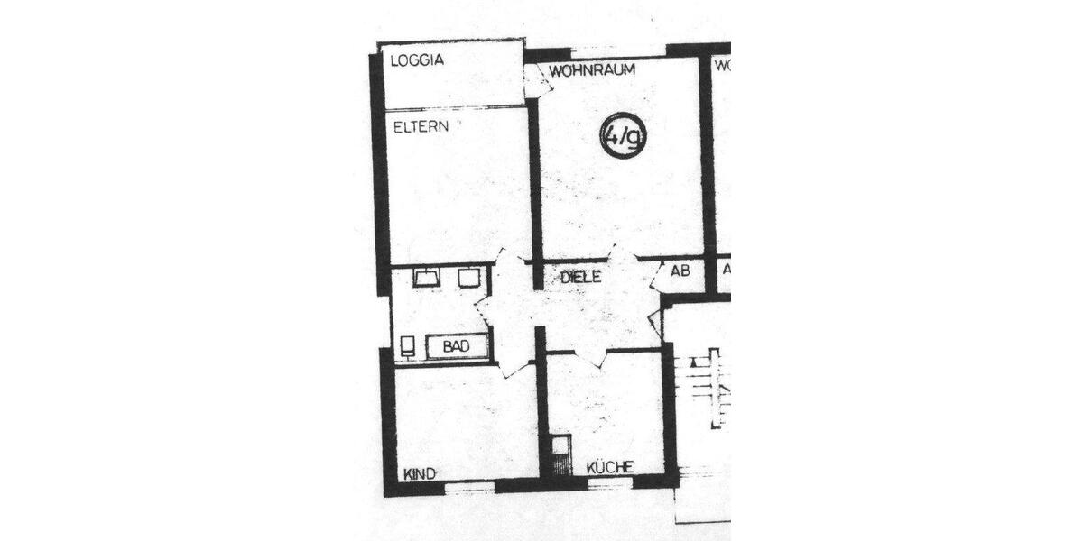 Etagenwohnung Kerpen - 3 Zimmer, 78 m&sup2;, 199.000&euro; | Angebot:26846725