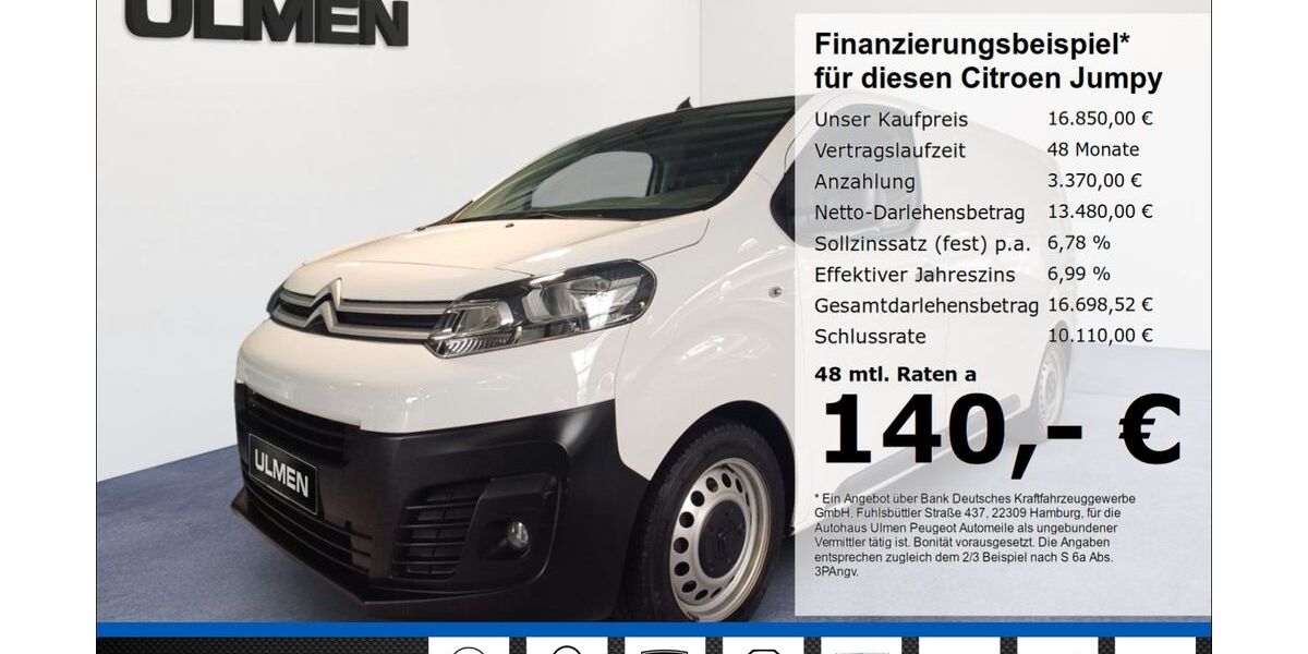 Citroen Jumpy 66.641 km 15.950 € Düsseldorf 40233