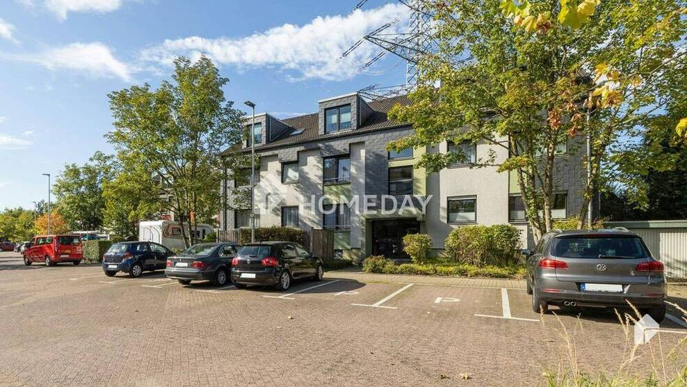 Ideal geschnittene 2-Zimmer-Wohnung mit West-Balkon, Stellplatz und Erbpacht nahe der Hildener Heide 2 zimmer
