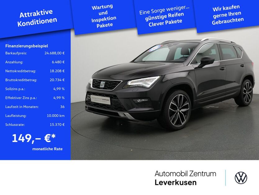 Seat Ateca 58.700 km 24.688 € Leverkusen 51379