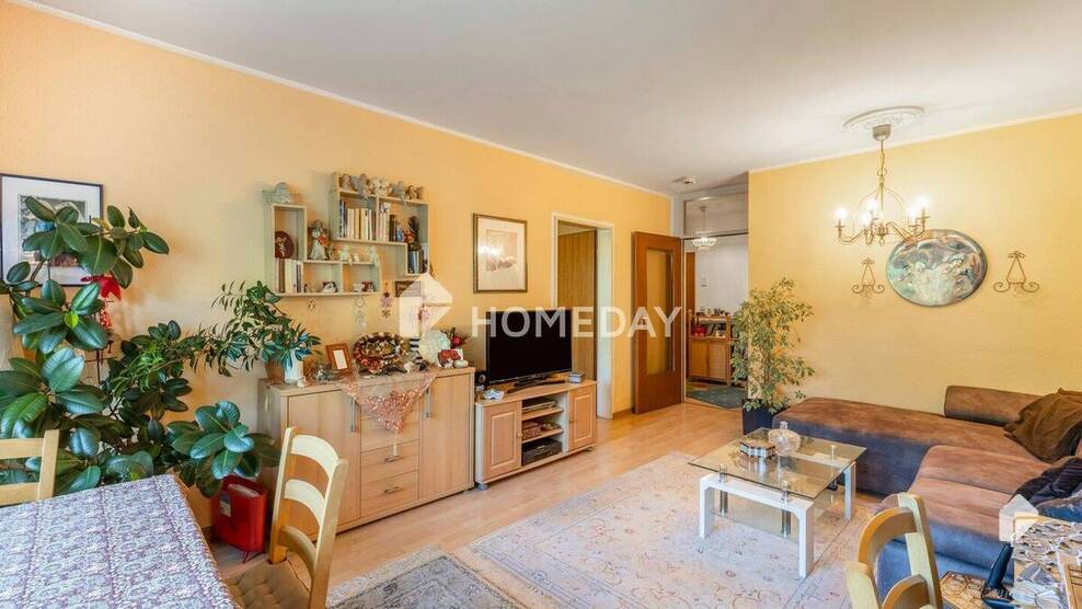 Ideal geschnittene 2-Zimmer-Wohnung mit West-Balkon, Stellplatz und Erbpacht nahe der Hildener Heide 2 zimmer