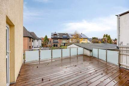 PROVISIONSFREI - Stilvoll wohnen auf 81 m²: Moderne 2-Zimmer-Wohnung mit XL-Terrasse in Alt-Hürth 2 zimmer