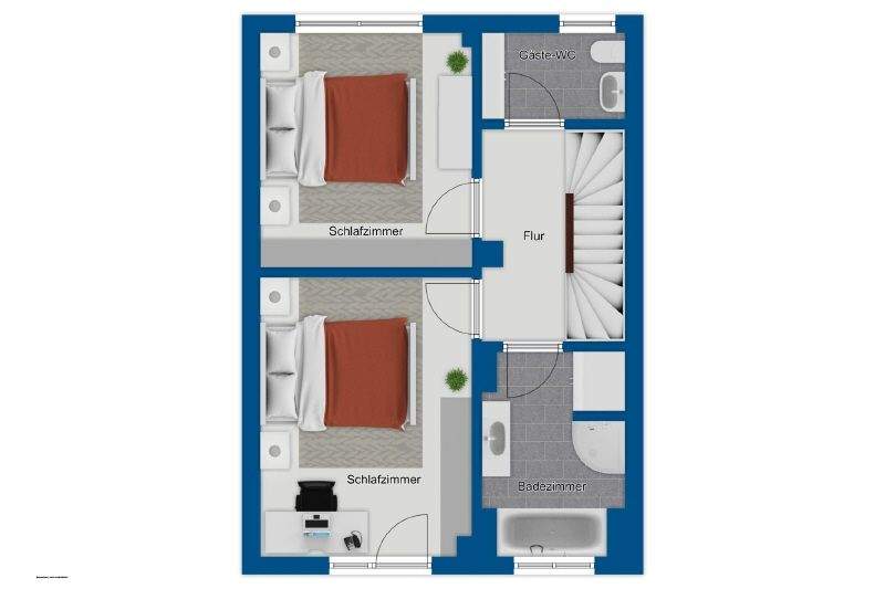 Gepflegtes Reihenhaus mit modernisierter Ausstattung, Garten, Keller und zwei Stellplätzen 5 zimmer