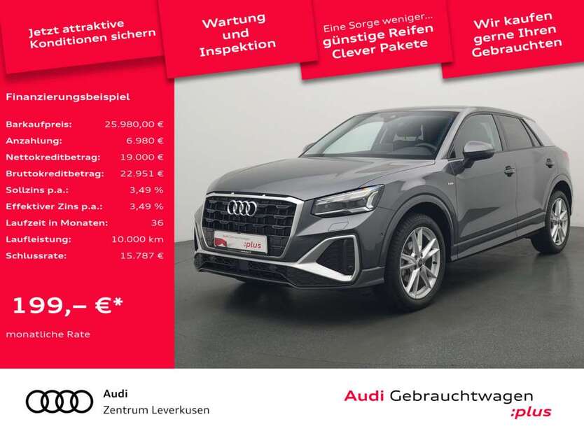 Audi Q2 2.480 km 25.980 € Leverkusen 51373