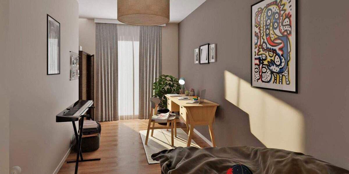 Barrierefrei wohnen mit 27 m² Dachterrasse, Badewanne und 4 Zimmern 4 zimmer