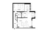 Etagenwohnung Köln Niehl - 2 Zimmer, 72 m&sup2;, 279.000&euro; | Angebot:25736812