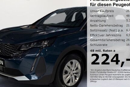 Peugeot 3008 20.671 km 25.980 &euro; Düsseldorf 40233