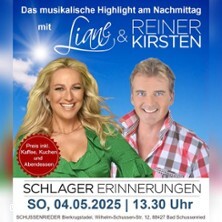 Liane und Reiner Kirsten | Schlager - Erinnerungen Bad Schussenried