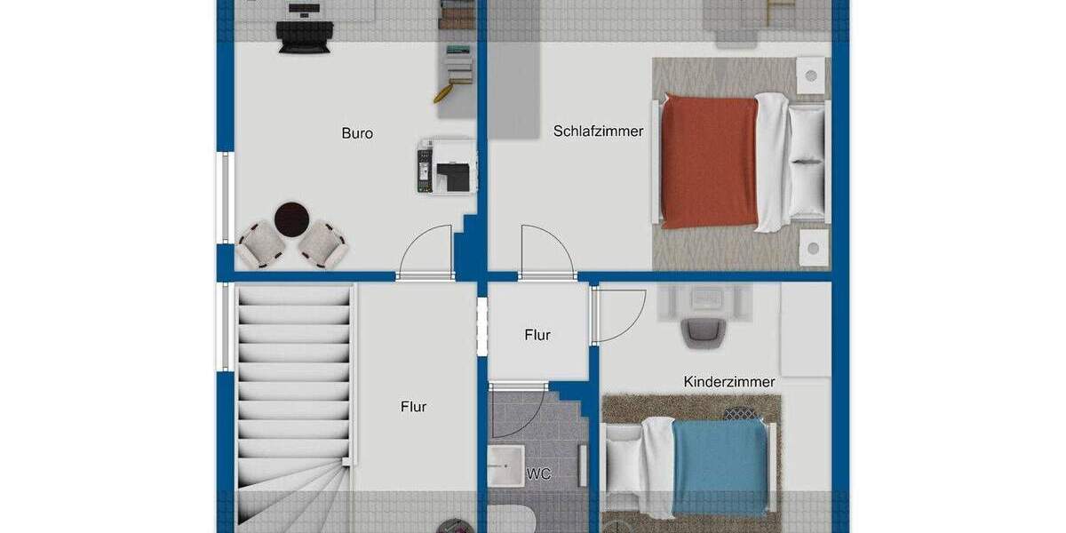 Einfamilienhaus mit sehr großem Grundstück und Lagerhalle in Fischenich 5 zimmer