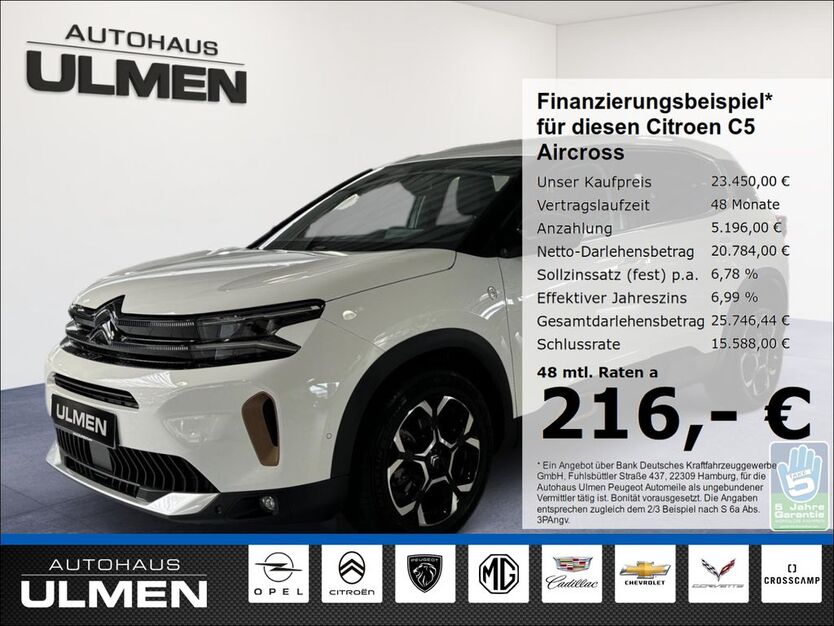 Citroen C5 Aircross 14.672 km 23.450 € Düsseldorf 40233