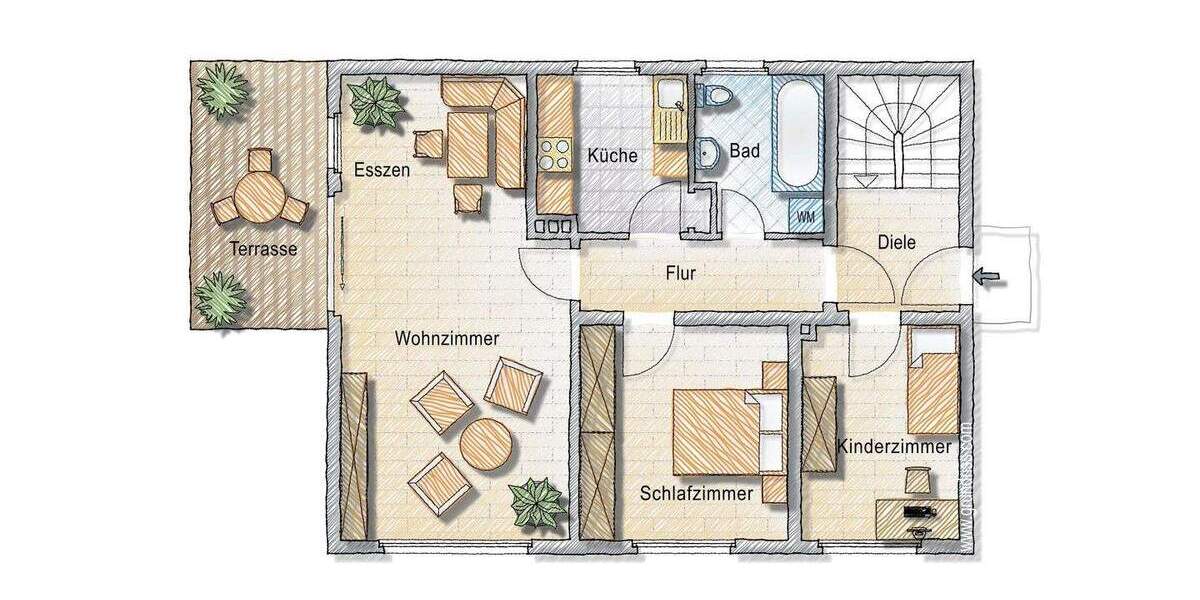 Einfamilienhaus Lohmar Honrath - 8 Zimmer, 190 m&sup2;, 495.000&euro; | Angebot:25665183