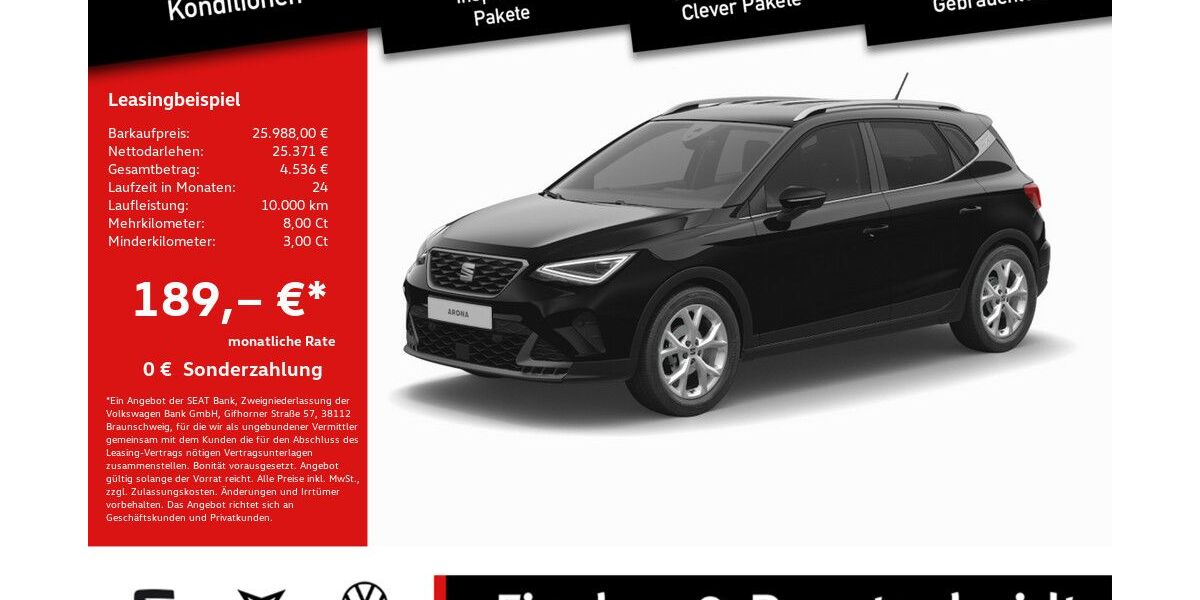 Seat Arona 26.745 km 25.988 &euro; Lohmar 53797