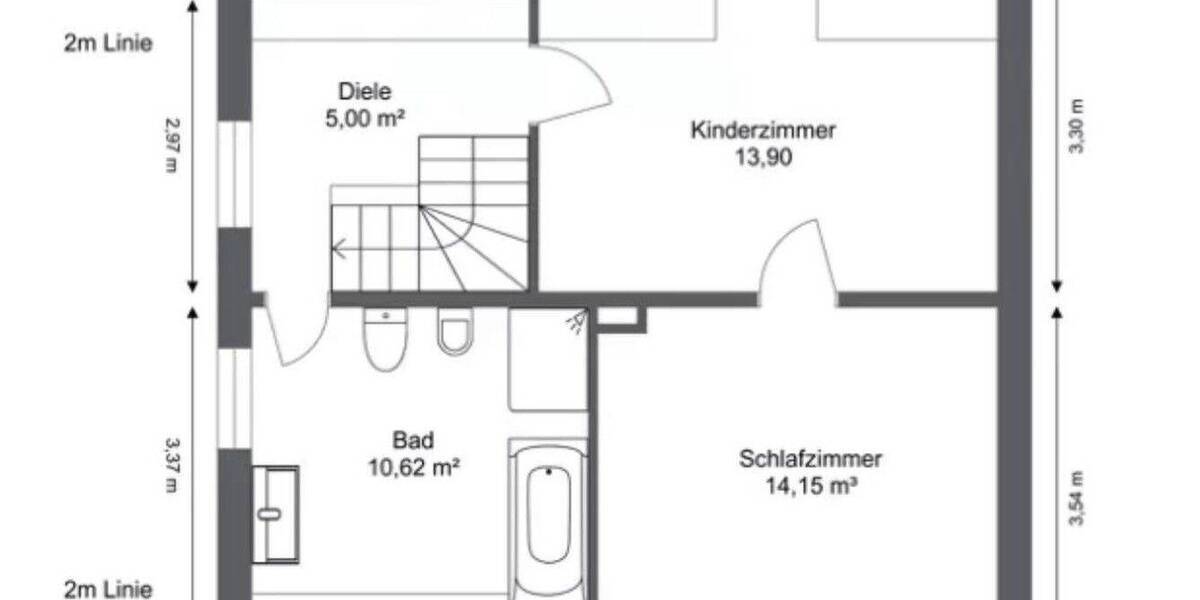 Doppelhaushälfte Remscheid Innen - 3 Zimmer, 95 m&sup2;, 268.000&euro; | Angebot:23917708
