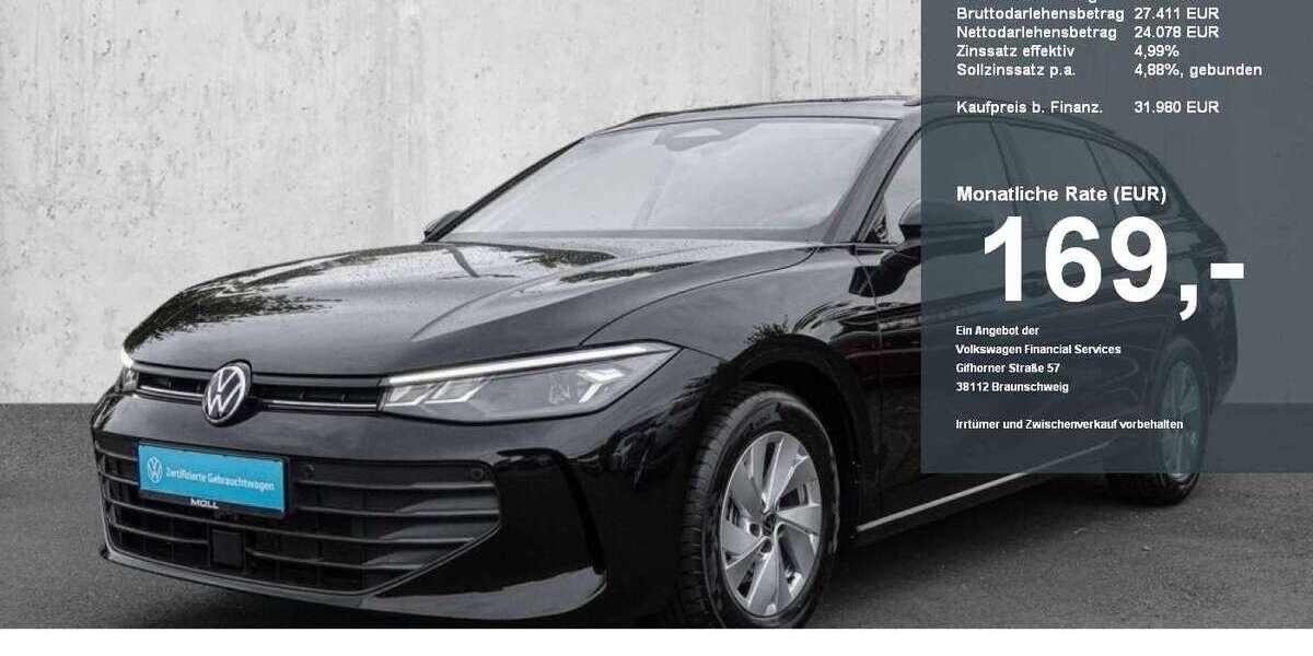 VW Passat Variant 11.980 km 31.580 &euro; Düsseldorf 40549