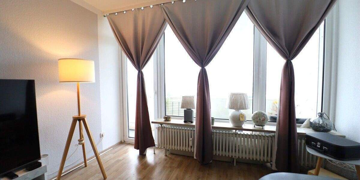 ... und vom Balkon die 