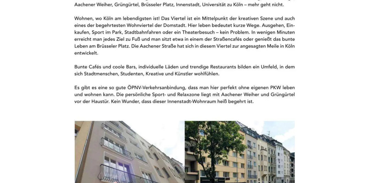 Etagenwohnung Köln Neustadt-Süd - 4 Zimmer, 100 m&sup2;, 679.000&euro; | Angebot:26401828