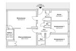 Grüne Oase mit Loggia im Erdgeschoss 80 qm 4 Zimmer unvermietet provisionsfrei