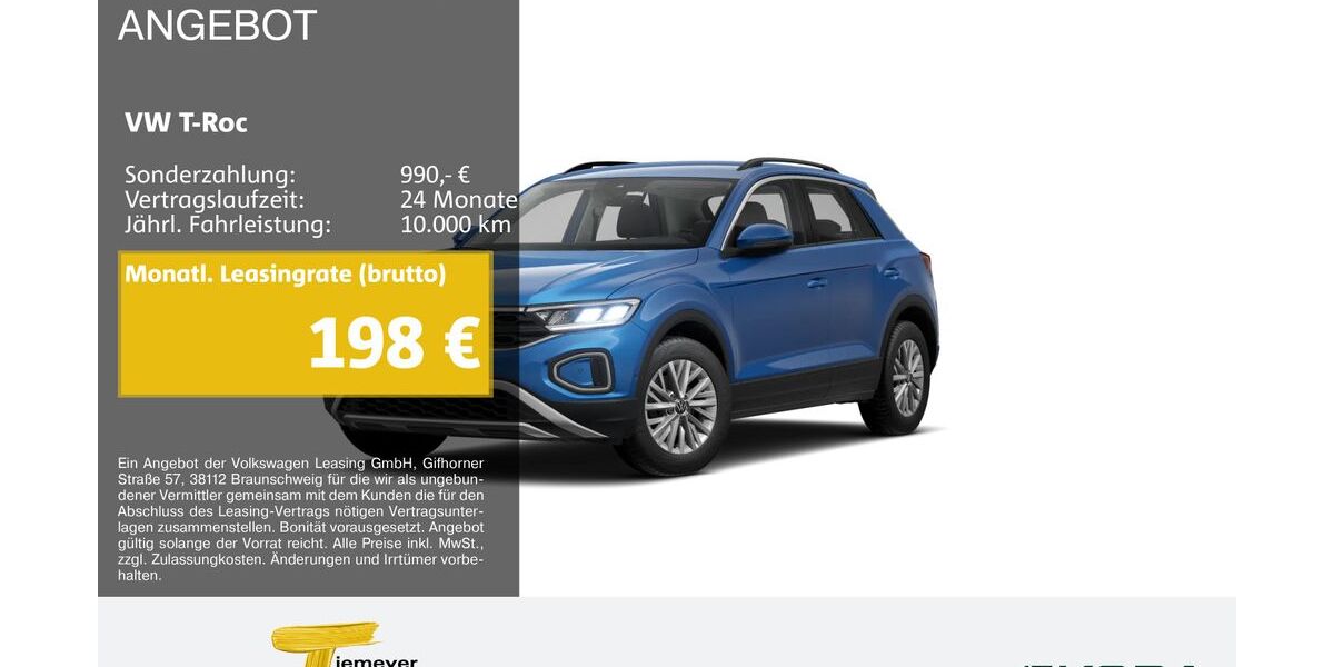 VW T-Roc 5.364 km 22.220 &euro; Remscheid 42857
