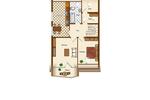 Dachgeschoßwohnung Köln Porz - 2 Zimmer, 63 m&sup2;, 239.000&euro; | Angebot:25987835
