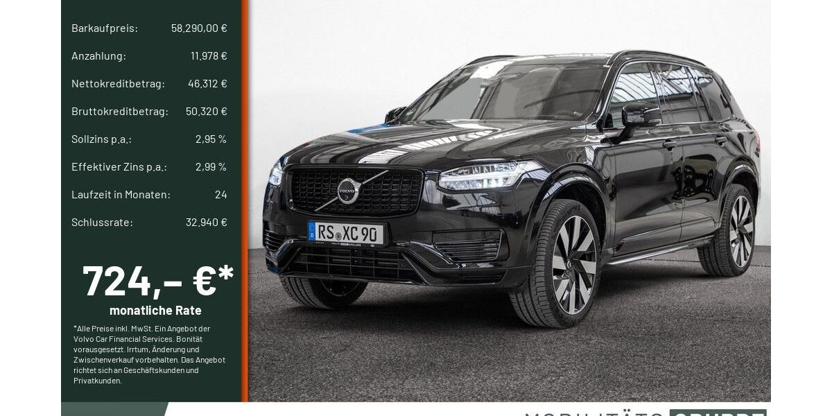 Volvo XC90 21.900 km 57.290 &euro; Remscheid 42855