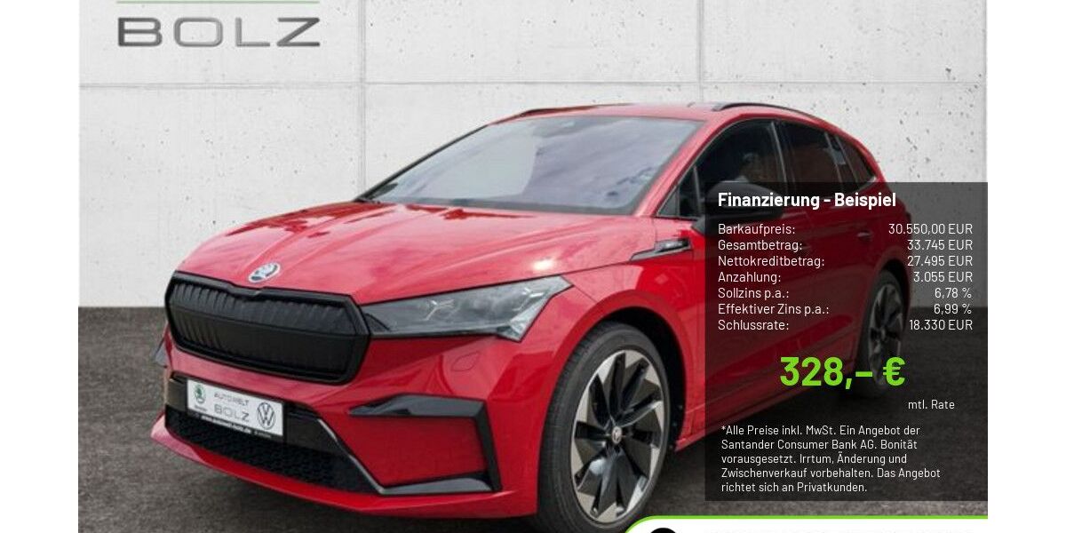 Skoda Enyaq 11.705 km 30.550 &euro; Pulheim-Brauweiler 50259