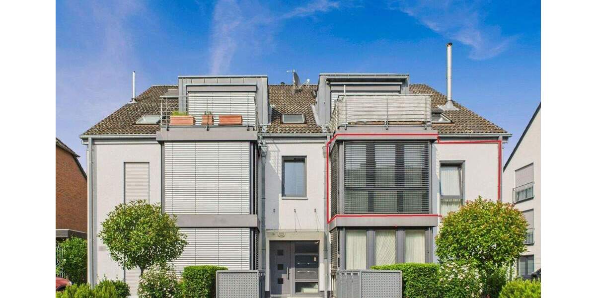 Sonnendurchflutete 3-Zimmer-Wohnung mit großem Balkon in bester Lage von Hürth-Efferen 3 zimmer